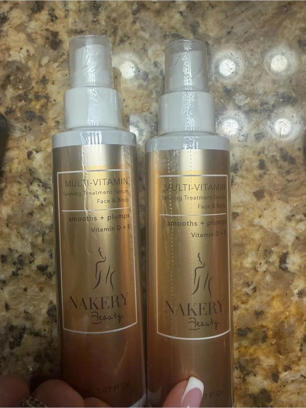 Nakery Beauty Multi-Vitamin Tanning Treatment Serum — Brand new